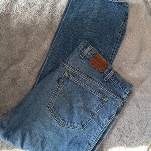 Levi’s Leather Tag Denim Jeans | 46 x 30  Made in USA Daycare Y2K Plus Size